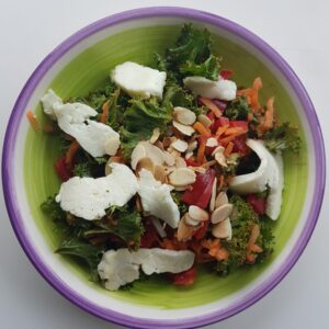 Asian Kale Salad | Beoga Nutrition
